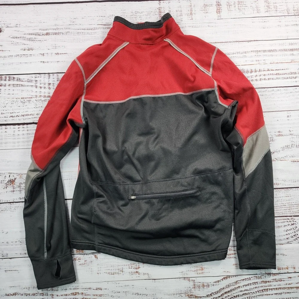 The North Face Flight Series Windstopper Jacket Mens Medium Red Hiking Run‎